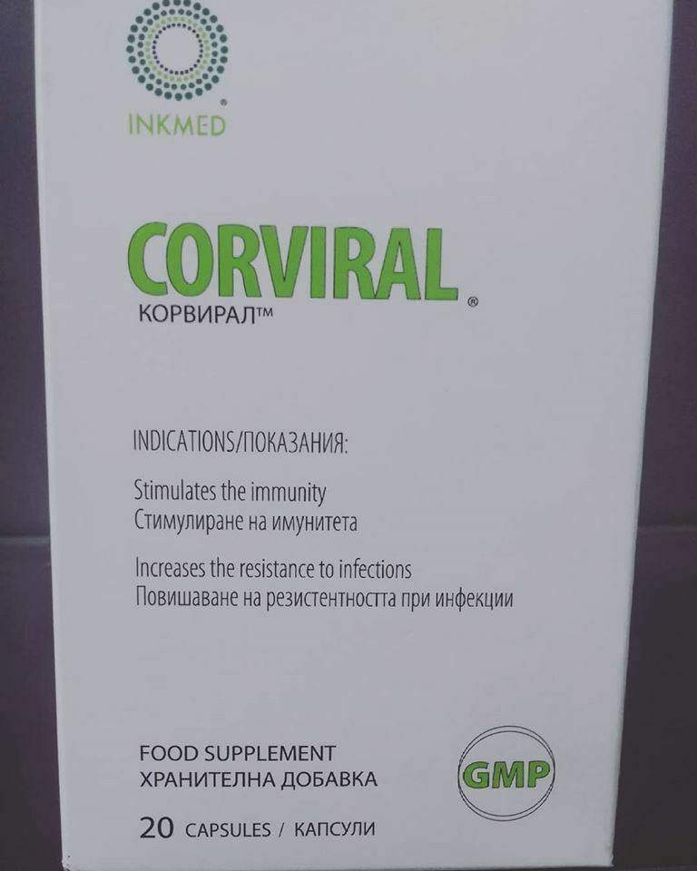 Immune Stimulator CORVIRAL-Strong Immune System, Health,Herbal Extracts,Anti-flu